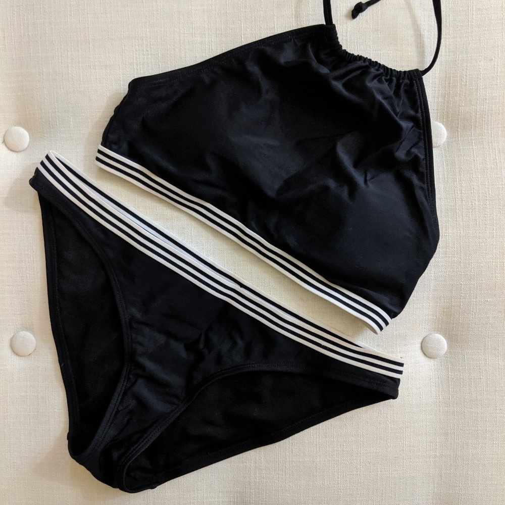 ASOS Missguided Halter Bikini Top & Bottom